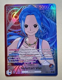 One Piece Nefeltari Vivi EB03-001 Leader Alt Art Heroines Edition - Image 1
