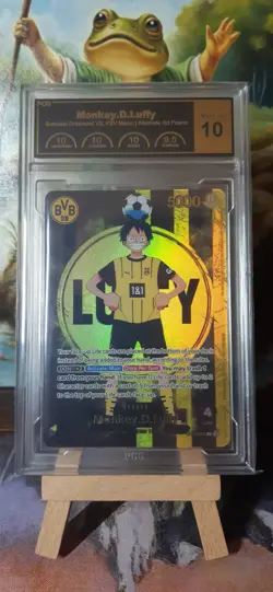 BVB X ONE Piece - PCG Pristine 10 - Monkey D Luffy Match - ST13-003 - Image 1