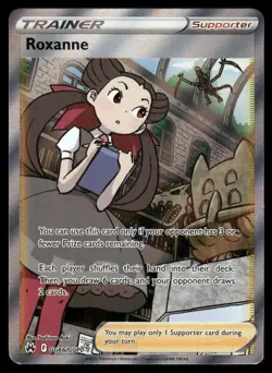 Pokemon Cards Roxanne GG66/GG70 Crown Zenith Galarian Gallery Ultra Rare NM - Image 1