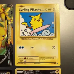 Pikachu 6 Card Lot- Holo/Full Art Rare - Image 3