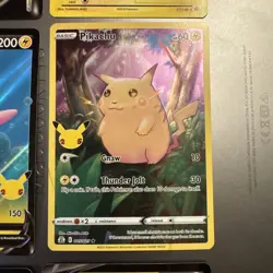 Pikachu 6 Card Lot- Holo/Full Art Rare - Image 4