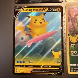 Pikachu 6 Card Lot- Holo/Full Art Rare - Image 5