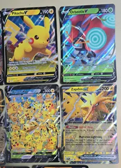 Lot of 11 Pokemon Jumbo Promo Card Oversized 5"x7" & 8"x6" Pikachu, Mabosstiff - Image 3