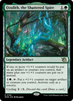 Ozolith, the Shattered Spire -Foil Near Mint MTG - Image 1