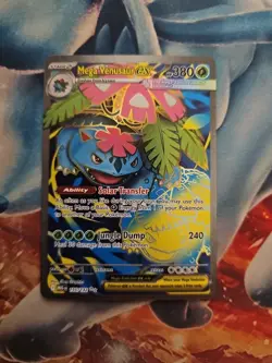 Mega Venusaur EX 155/132 Mega Evolution ENGLISH Pokemon TCG Card NM Ultra Rare - Image 1