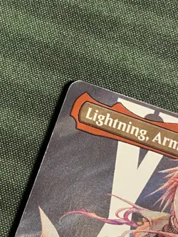 Lightning Army Of One Borderless Surge Foil M 0545 Final Fantasy FIN MTG NM+ - Image 4