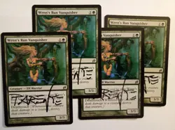 Magic The Gathering - 1x Signed Lorwyn Wren's Run Vanquisher (mtg) 4 avail - Image 1