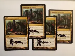 Magic The Gathering - 1x Signed Crumbling Necropolis (mtg) Shards - 4 avail - Image 1
