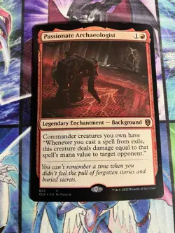 Passionate Archaeologist Commander Legends: Battle for Baldur's Gate Foil - Image 1