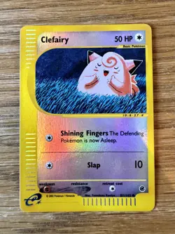 Pokemon TCG Clefairy 101/165 Reverse Holo Expedition, NM - Image 1