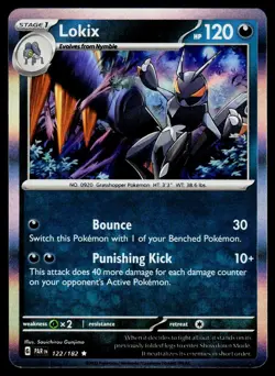 Lokix 122/182 Rare Paradox Rift Pokemon Holo NM - Image 1