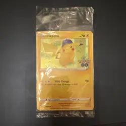 Pikachu Pokemon GO Promo Holo Pokemon TCG Card 028/078 2022 SEALED - Image 1