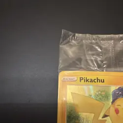 Pikachu Pokemon GO Promo Holo Pokemon TCG Card 028/078 2022 SEALED - Image 2