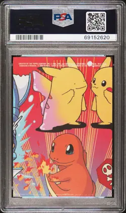 PSA 7 2000 Jigglypuff #39 Pokemon Topps Series 2-6 Stick-On Card Blue Logo - Image 2