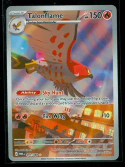 Pokemon TALONFLAME 091/088 - Perfect Order - ILLUSTRATION RARE - MINT - Image 1