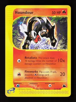 Houndour 66/144 Common Skyridge Pokemon Near Mint - Image 1