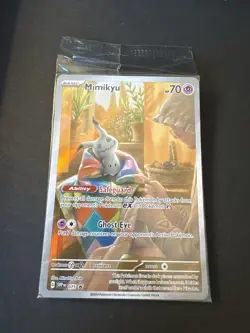 Pokemon TCG Mimikyu 075 SV: Scarlet & Violet Promo Holo English 2024 70 HP - Image 1