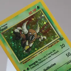 Pokemon TCG - Pinsir 9/64 Jungle Holo Rare WOTC 1999 - Indent - Image 1