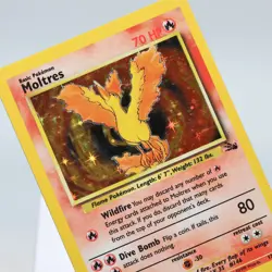 Pokemon TCG - Moltres 12/62 Fossil Holo Rare WOTC - MP - Image 1