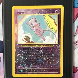 Pokemon Mew southern island Promos #8 Holo Promo English swirl - Image 1