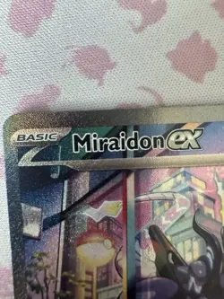 Pokemon TCG Miraidon ex 244/198 SV01 Full Art Holo SIR 220 HP EN - Image 2