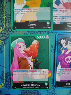 One Piece Card Game Leader Lot of 11 - Including Purple/Black 6000 Luffy! - Image 4