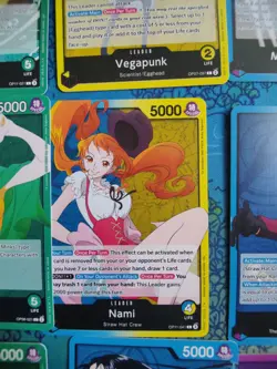 One Piece Card Game Leader Lot of 11 - Including Purple/Black 6000 Luffy! - Image 6