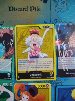 One Piece Card Game Leader Lot of 11 - Including Purple/Black 6000 Luffy! - Image 7