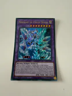 Yu-Gi-Oh! Mirrorjade The Iceblade Dragon BLTR-EN114 Ultra Rare Mint 1st Edition - Image 1