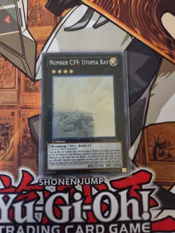 YUGIOH NUMBER C39: UTOPIA RAY ORCS-EN040 GHOST 1ST ED NM - Image 1