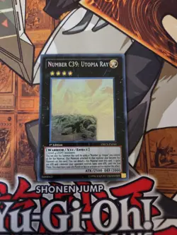 YUGIOH NUMBER C39: UTOPIA RAY ORCS-EN040 GHOST 1ST ED NM - Image 2