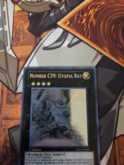 YUGIOH NUMBER C39: UTOPIA RAY ORCS-EN040 GHOST 1ST ED NM - Image 3
