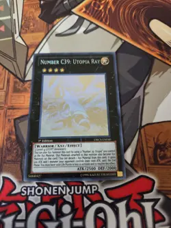 YUGIOH NUMBER C39: UTOPIA RAY ORCS-EN040 GHOST 1ST ED NM - Image 4