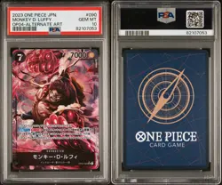 Monkey D. Luffy (OP04-090) PSA 10 Kingdoms of Intrigue - One Piece Card Game - Image 3