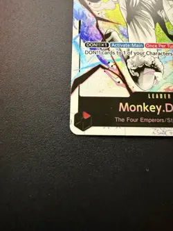 One Piece Monkey D Luffy Starter Deck EX Gear 5 ST21-001 English Leader Parallel - Image 4