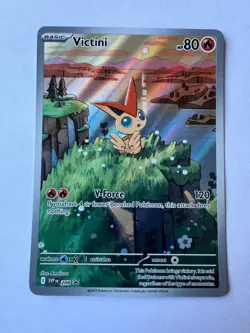 Victini 208 Sv: Scarlet & Violet Promo Cards Holo Pokemon NM - Image 1