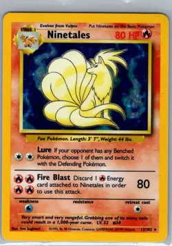 Ninetales 15/108 Holo XY - Evolutions - Pokemon Card - NM - Image 1