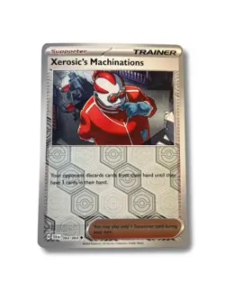 Pokemon Card - Xerosic's Machinations 064/064 Sv: Shrouded Fable Reverse Holo US - Image 1