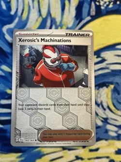 Pokemon Card - Xerosic's Machinations 064/064 Sv: Shrouded Fable Reverse Holo US - Image 3