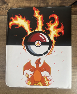 Pokemon Charizard Fire Card Binder 4-Ring- Trading Card Binder Holder w/ Pages - Image 2