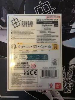 Beta Box Gundam Card Game, Sealed, English - Image 4