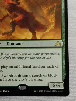 Wayward Swordtooth Rivals of Ixalan Regular - Image 5