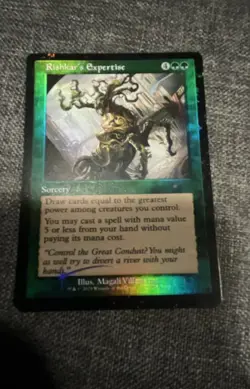 Rishkar's Expertise MTG (Retro Frame) WPN & Gateway Promos Foil - Image 1