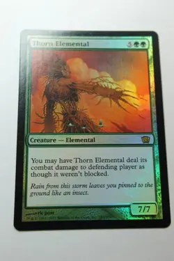 MTG Thorn Elemental x1-Foil -Eighth Edition-Lightly Played - Image 1