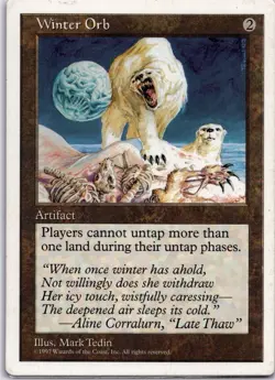 Winter Orb MTG Core Set 5th Edition Regular - Image 1