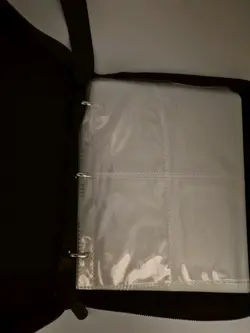 Pokemon Binder With 50 Sleeves , Zip Closure & Wrist Strap NEW - Image 2
