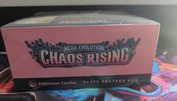 Pokemon Center ETB Chaos Rising Elite Trainer Box Factory Sealed - Image 5