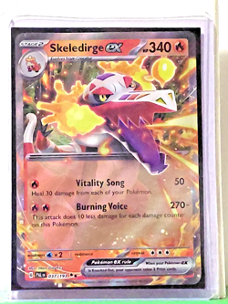 Skeledirge ex 037/193 Sv02: Paldea Evolved Holo Double Rare NM Pokemon TCG - Image 1