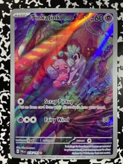 Tinkatink 216/193 Paldea Evolved Pokemon TCG Holo Illustration Rare - Image 1