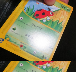 Pokemon Japanese Ledyba Split Earth 1st Edition 004/088 LP Skyridge - Image 3